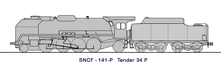 Diagramme SNCF-141-P