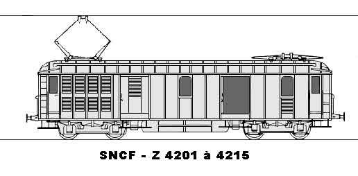 Diagramme du fourgon automoteur "Midi"